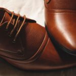 Leather Shoes - brown leather lace up shoes