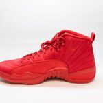 Sole Shoes - unpaired red Air Jordan 12